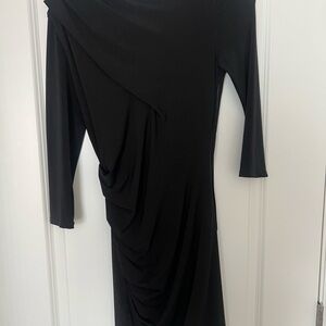 Juicy Couture Black Long Sleeve Dress